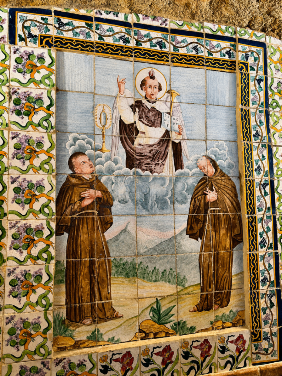 Maiolica del Monacone ritrovata nel locale